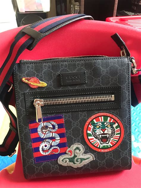 tas selempang pria original gucci